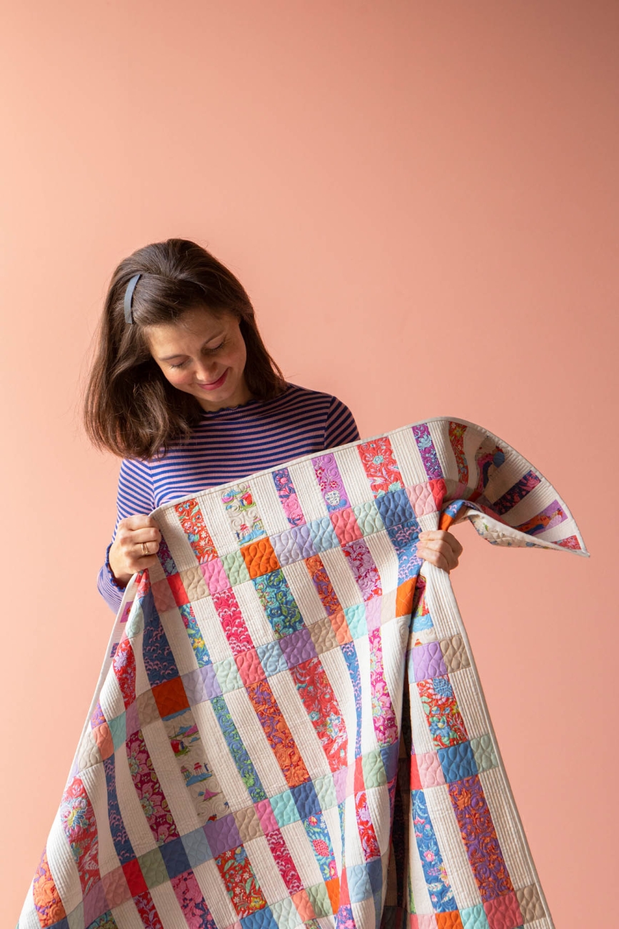 Tilda Patchwork Stoff Baumwolle - Abloom Tomato